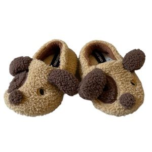 LANDS’ END | Toddler Too Cute Dog Fleece Slipper Unisex